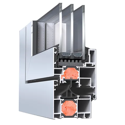Presek ALU profila Elvial 4600